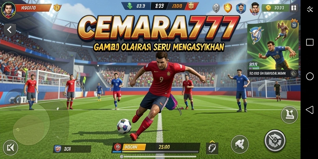 Tampilan gameplay CEMARA777 yang seru dengan variasi olahraga.