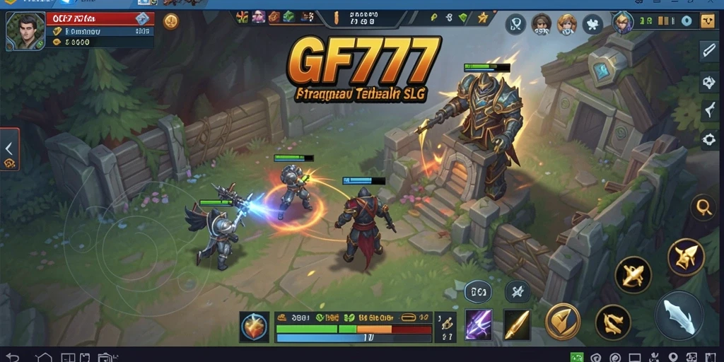 Tampilan gameplay menarik di GF777 dengan banyak aksi strategi.