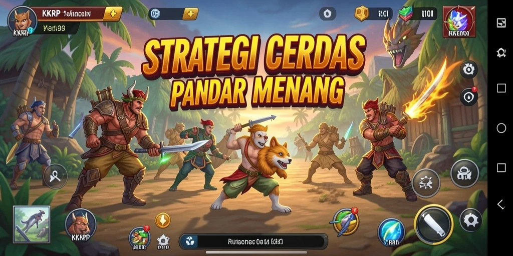 Gameplay intens dan strategi mendalam dalam KKRP.
