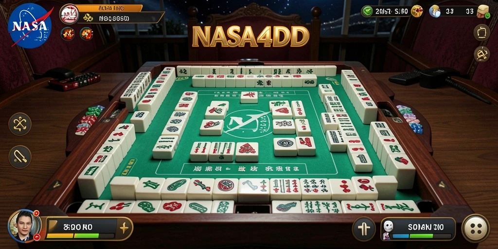 Tampilan menarik dari gameplay Mahjong di NASA4D.